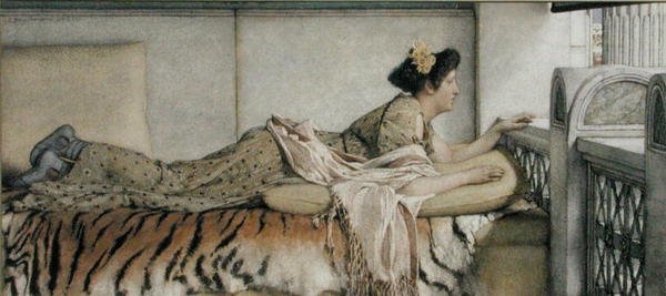 Sweet Does Nothing autorstwa Lawrence Alma Tadema