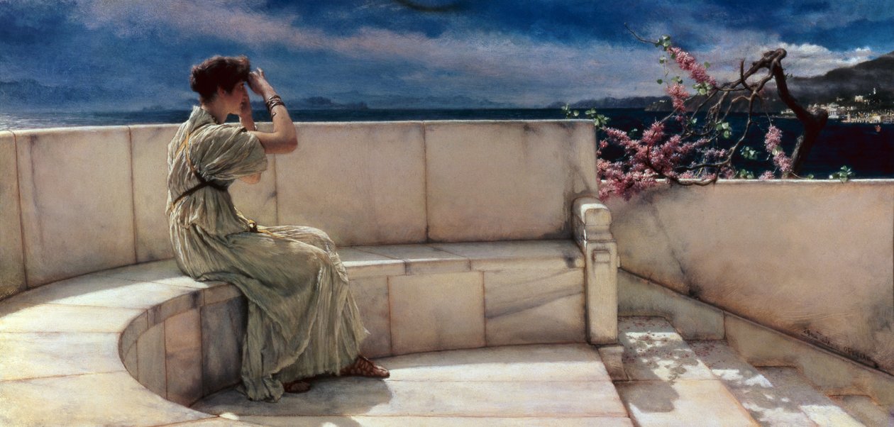 Oczekiwania autorstwa Lawrence Alma Tadema