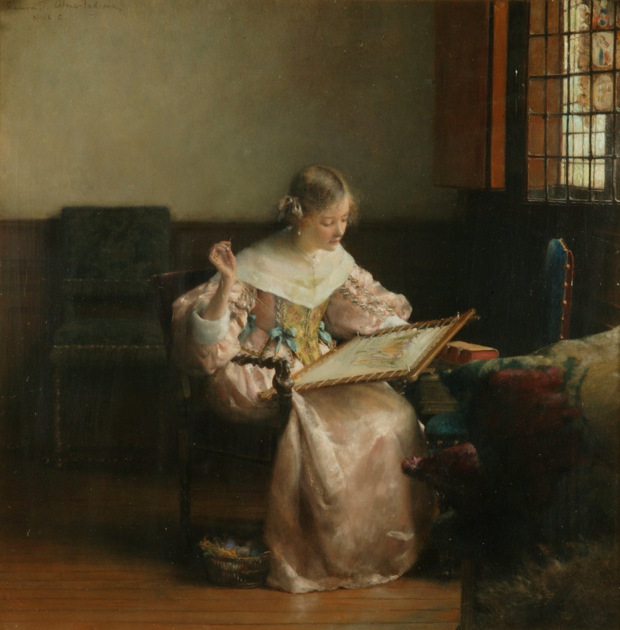 Słodki przemysł autorstwa Lawrence Alma Tadema