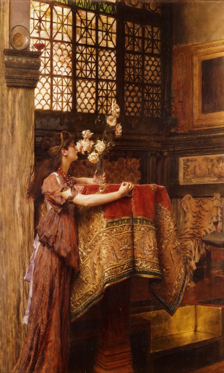 Kącik mojej pracowni, 1893 autorstwa Lawrence Alma Tadema