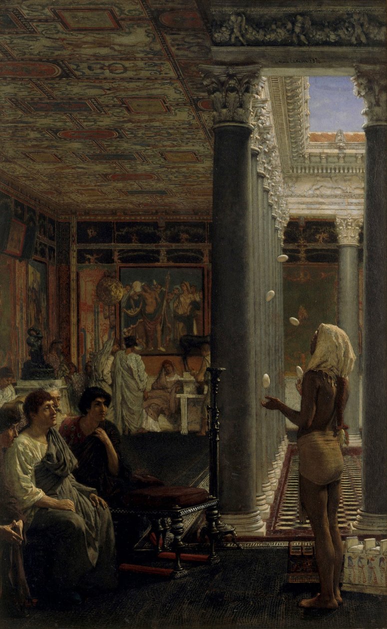 Żongler autorstwa Lawrence Alma Tadema