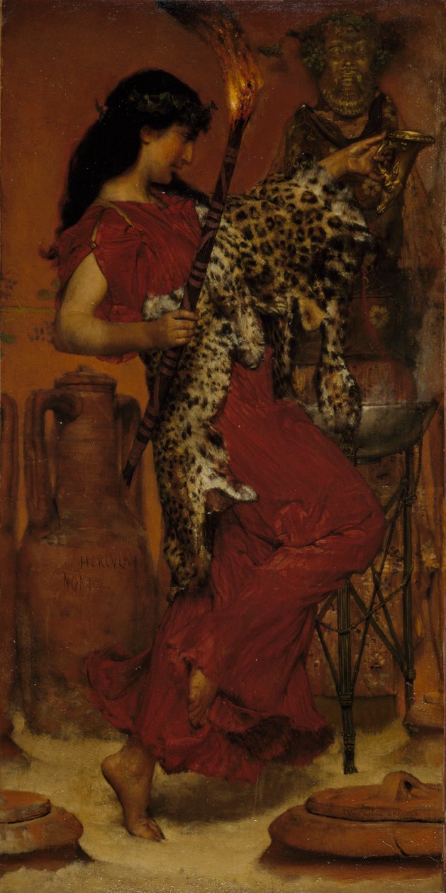 Jesień: Festiwal Vintage, 1877 autorstwa Lawrence Alma Tadema