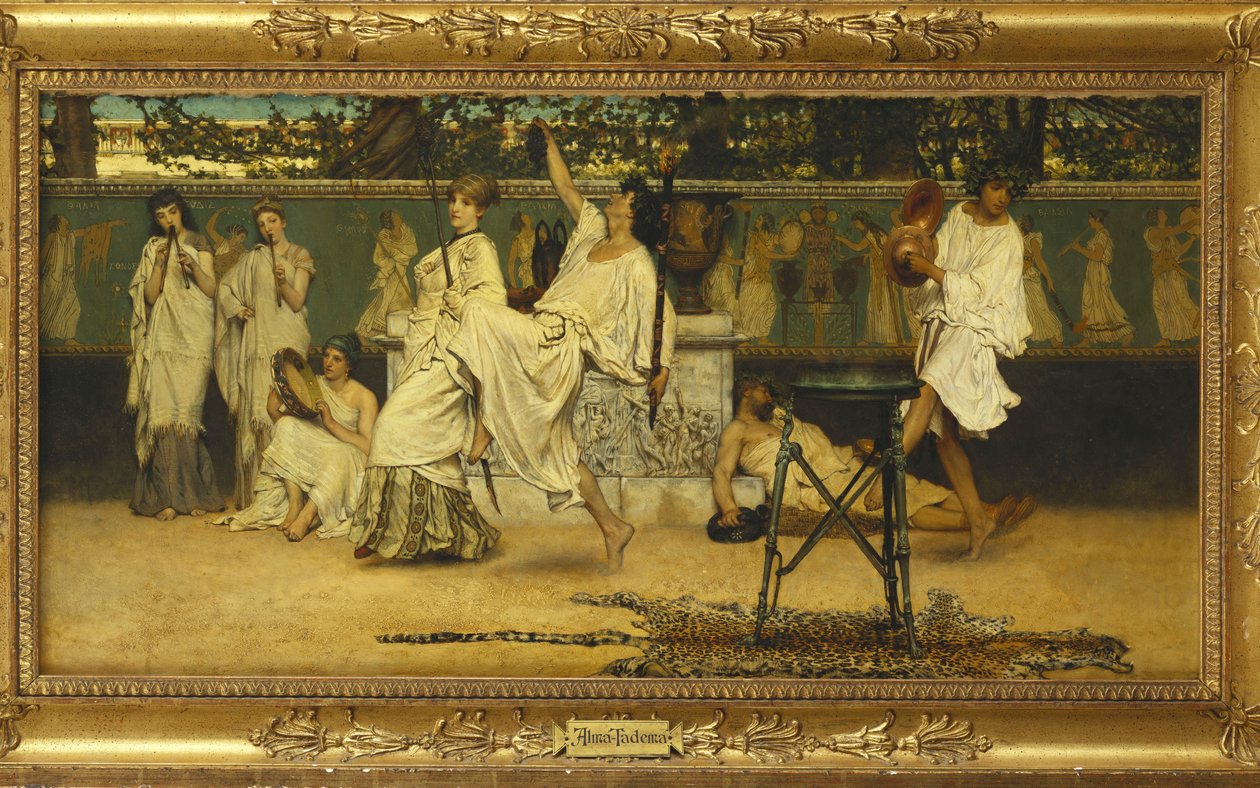 Bachanalia, 1871 autorstwa Lawrence Alma Tadema