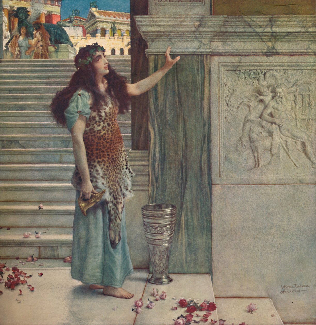 Powołanie wiernych, ok. 1893. autorstwa Lawrence Alma Tadema