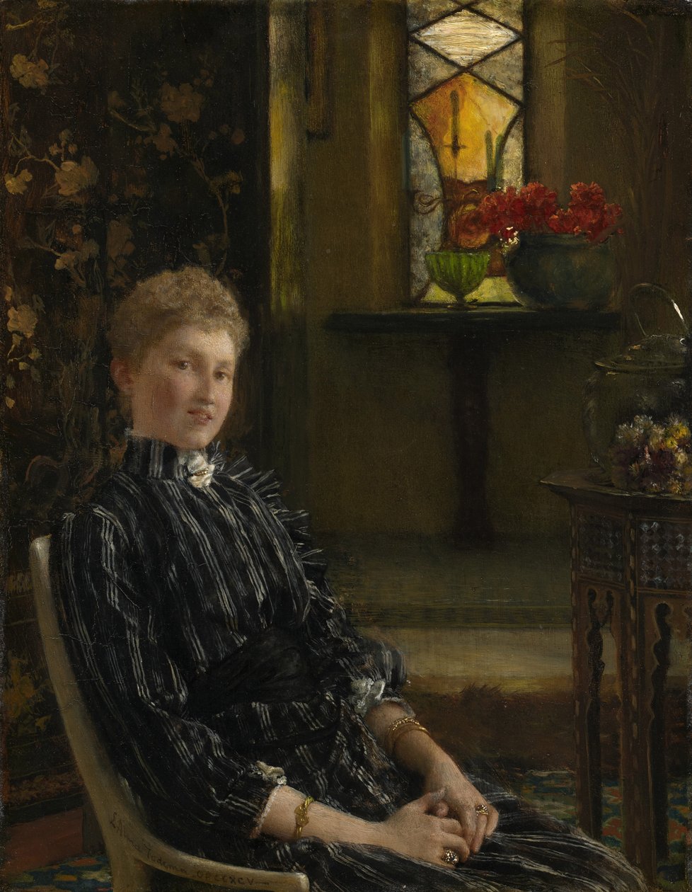 Portret pani Ralph Sneyd, 1889 autorstwa Lawrence Alma Tadema