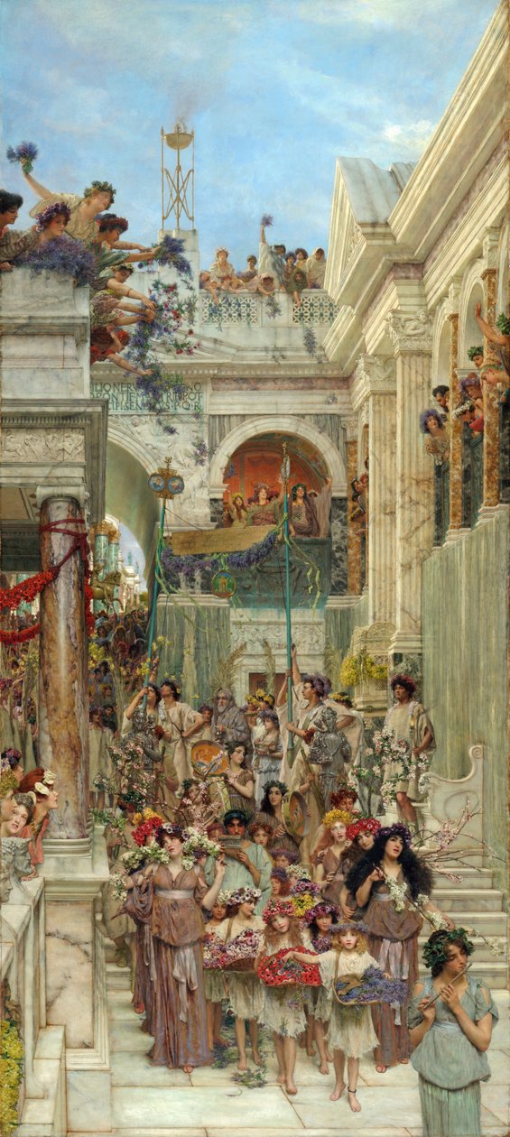 Wiosna autorstwa Lawrence Alma-Tadema