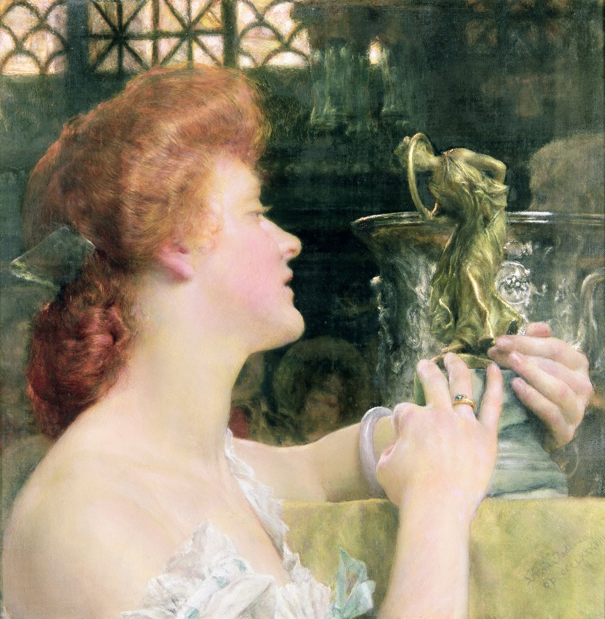 Złota godzina, 1908 autorstwa Lawrence Alma Tadema