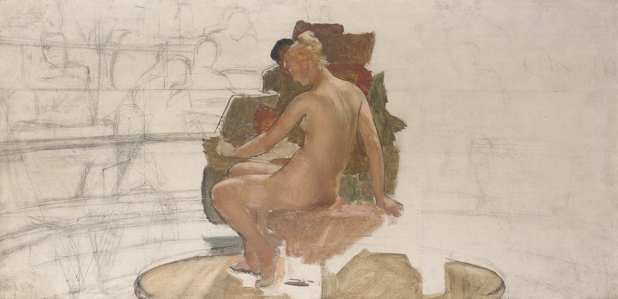 Klasa sztuki rzymskiej autorstwa Lawrence Alma Tadema