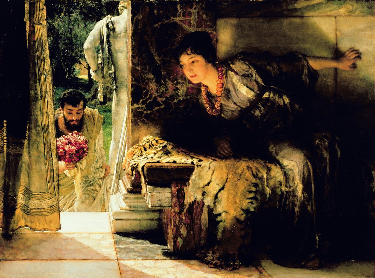 Witamy Ślady autorstwa Lawrence Alma Tadema