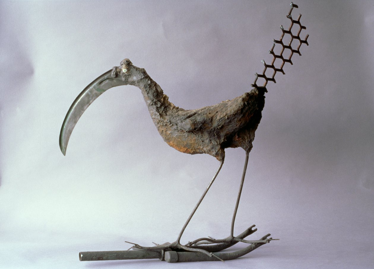 Kulik, 1996 (metal i poliester) autorstwa Lawrie Simonson