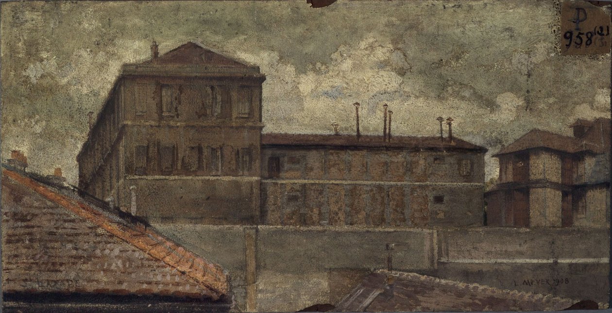 Więzienie Saint-Lazare autorstwa Lazar Meyer