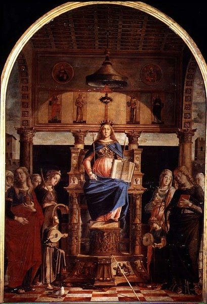 Ołtarz Santa Veneranda (panel) autorstwa Lazzaro Bastiani