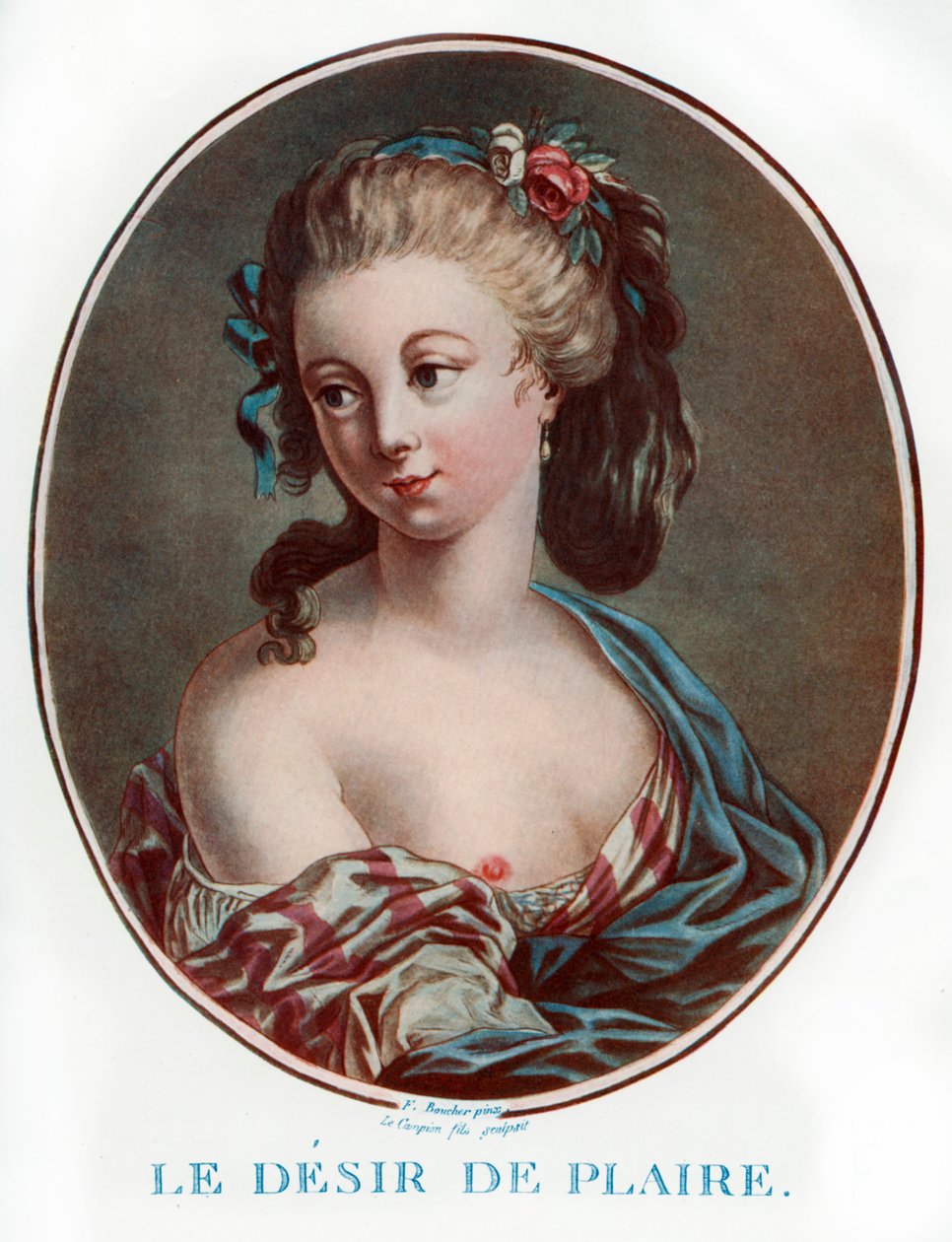 „Le Desire de Plaire” „Pragnienie zadowolenia”, 1913. autorstwa Le Campion Fils