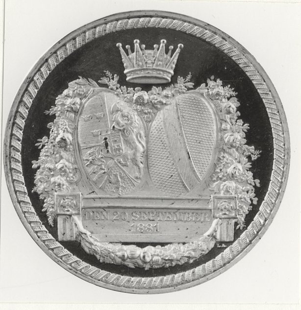 Medal pamiątkowy autorstwa Lea Ahlborn