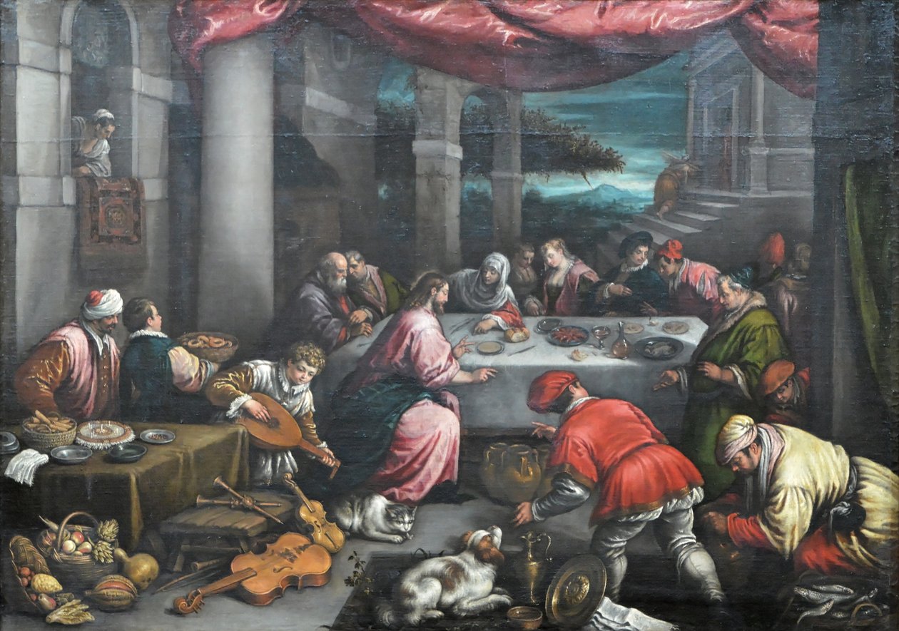 Wesele Kana autorstwa Leandro Bassano