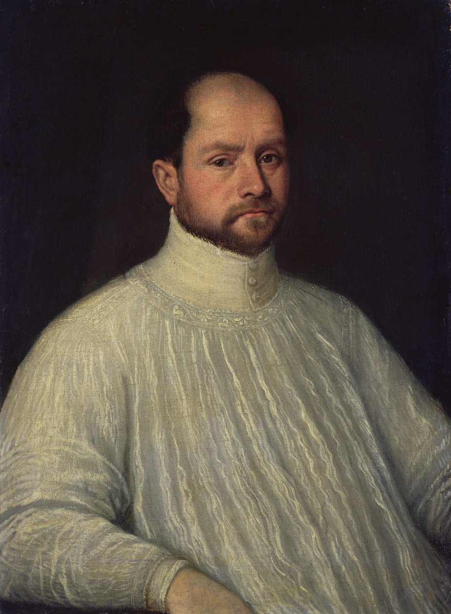 Duchowny, 1600-10 autorstwa Leandro da Ponte Bassano
