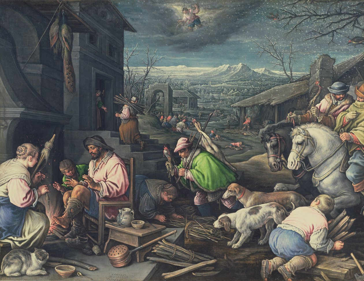 styczeń 1595-1600 autorstwa Leandro da Ponte Bassano