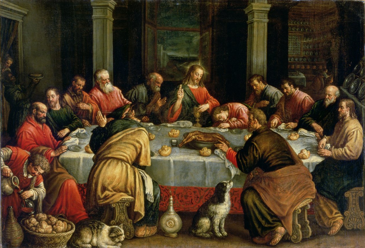 Ostatnia Wieczerza autorstwa Leandro da Ponte Bassano