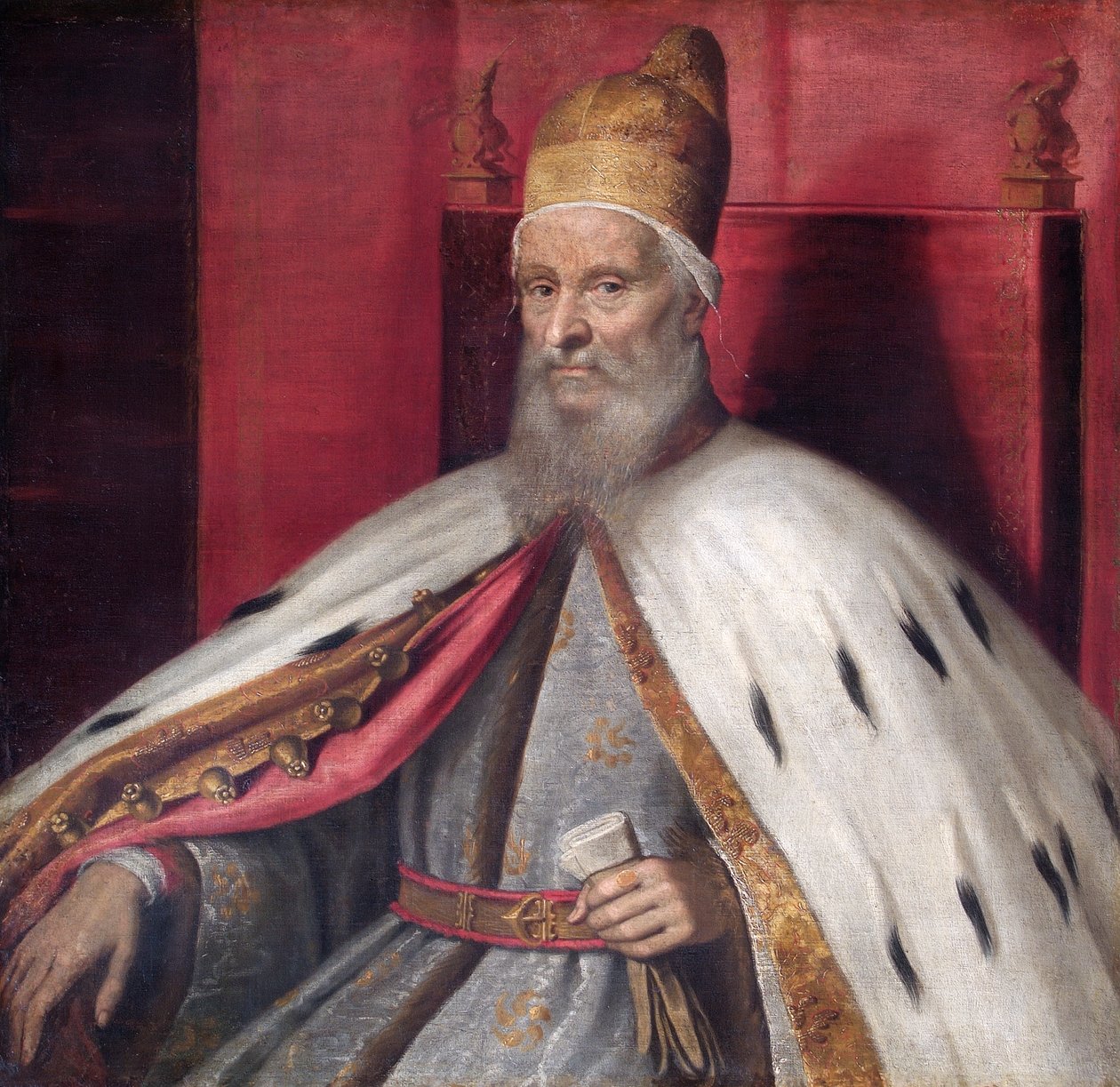 Doża Marcantonio Memmo autorstwa Leandro da Ponte Bassano