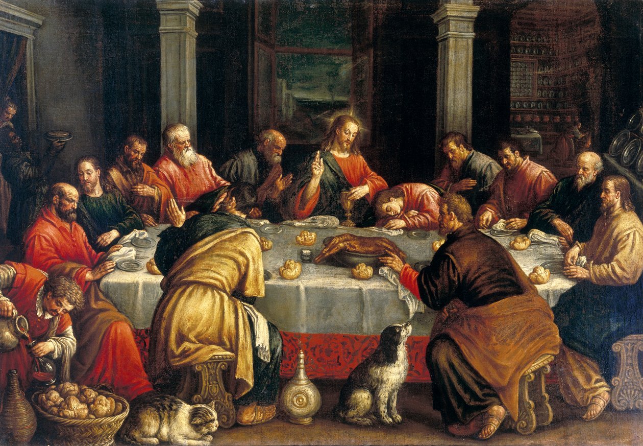Ostatnia Wieczerza autorstwa Leandro da Ponte Bassano