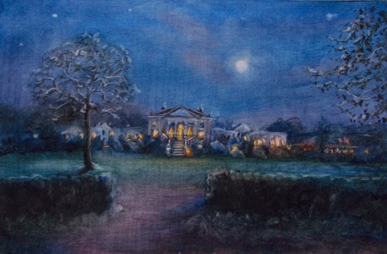 grudzień 2011 (olej na papierze) autorstwa Lee Campbell
