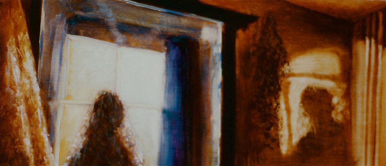 Dwoistość, 1997 (olej na papierze) autorstwa Lee Campbell