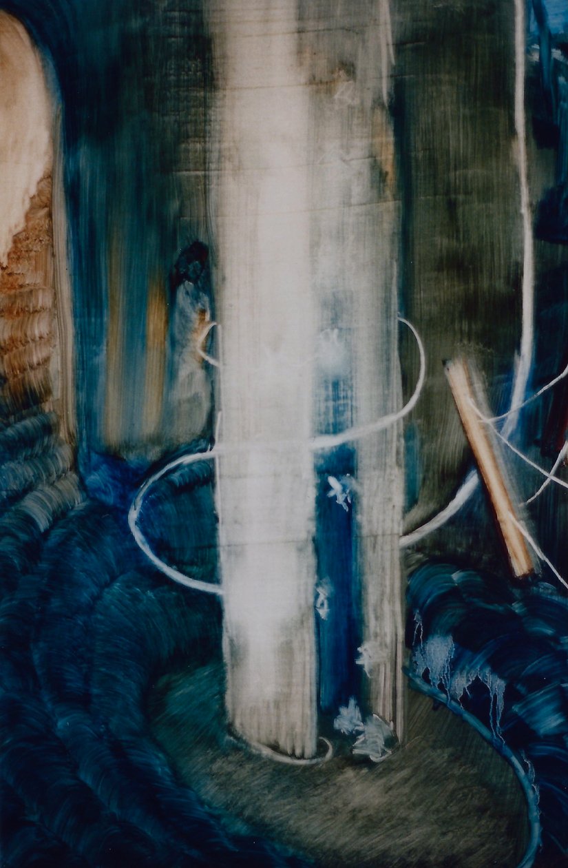 Możliwości, 1997 (olej na papierze) autorstwa Lee Campbell