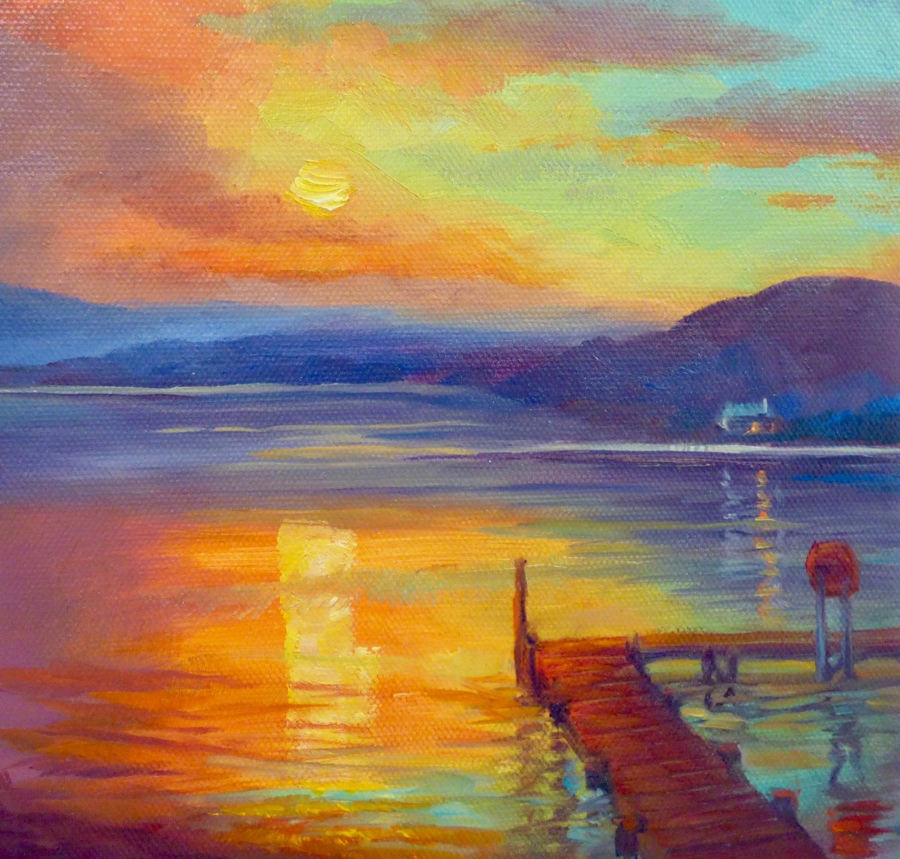 Molo, Wyspa Bute, 2019 autorstwa Lee Campbell