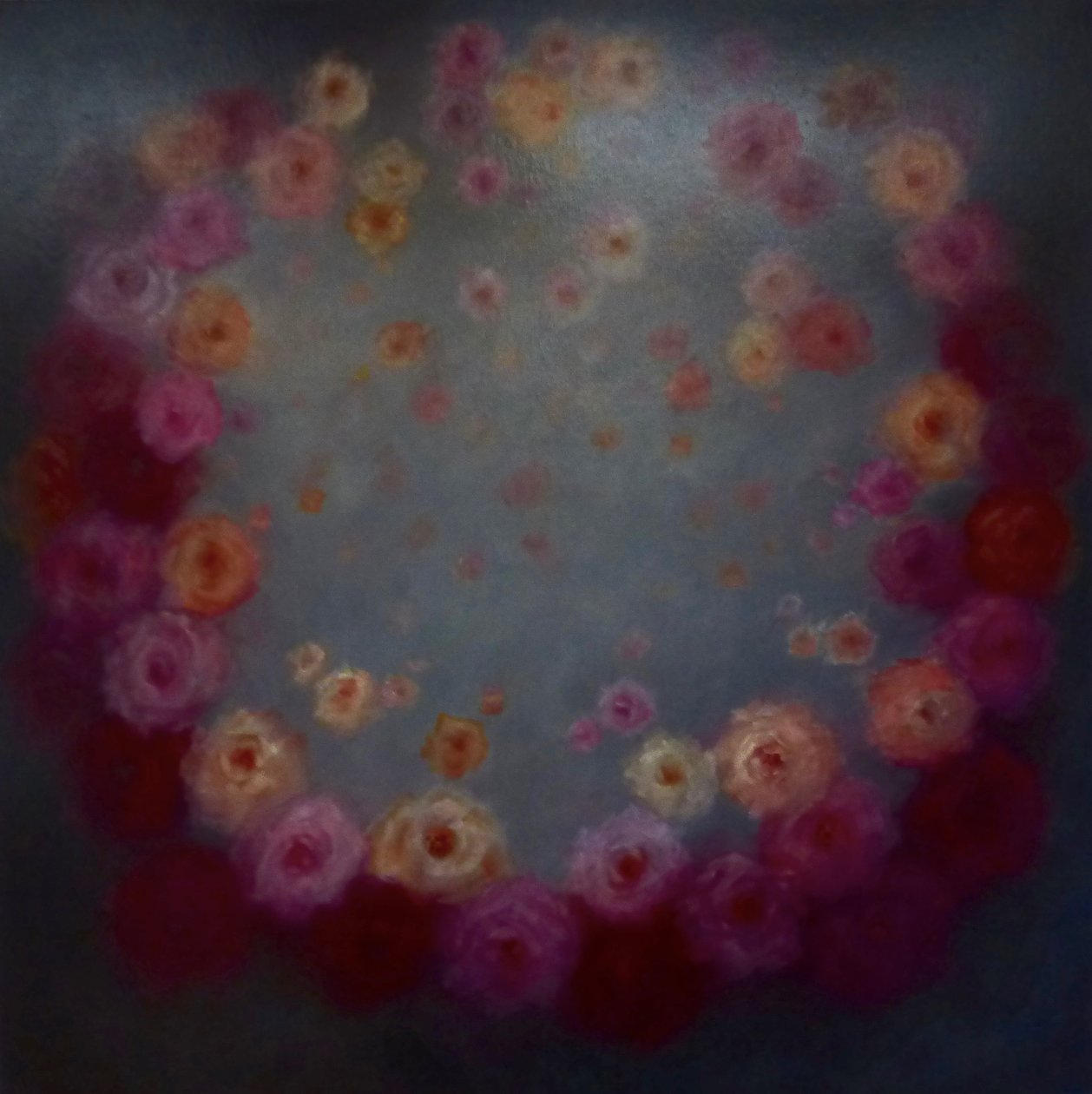 Tribute to Rose, 2024 (olej na płótnie) autorstwa Lee Campbell