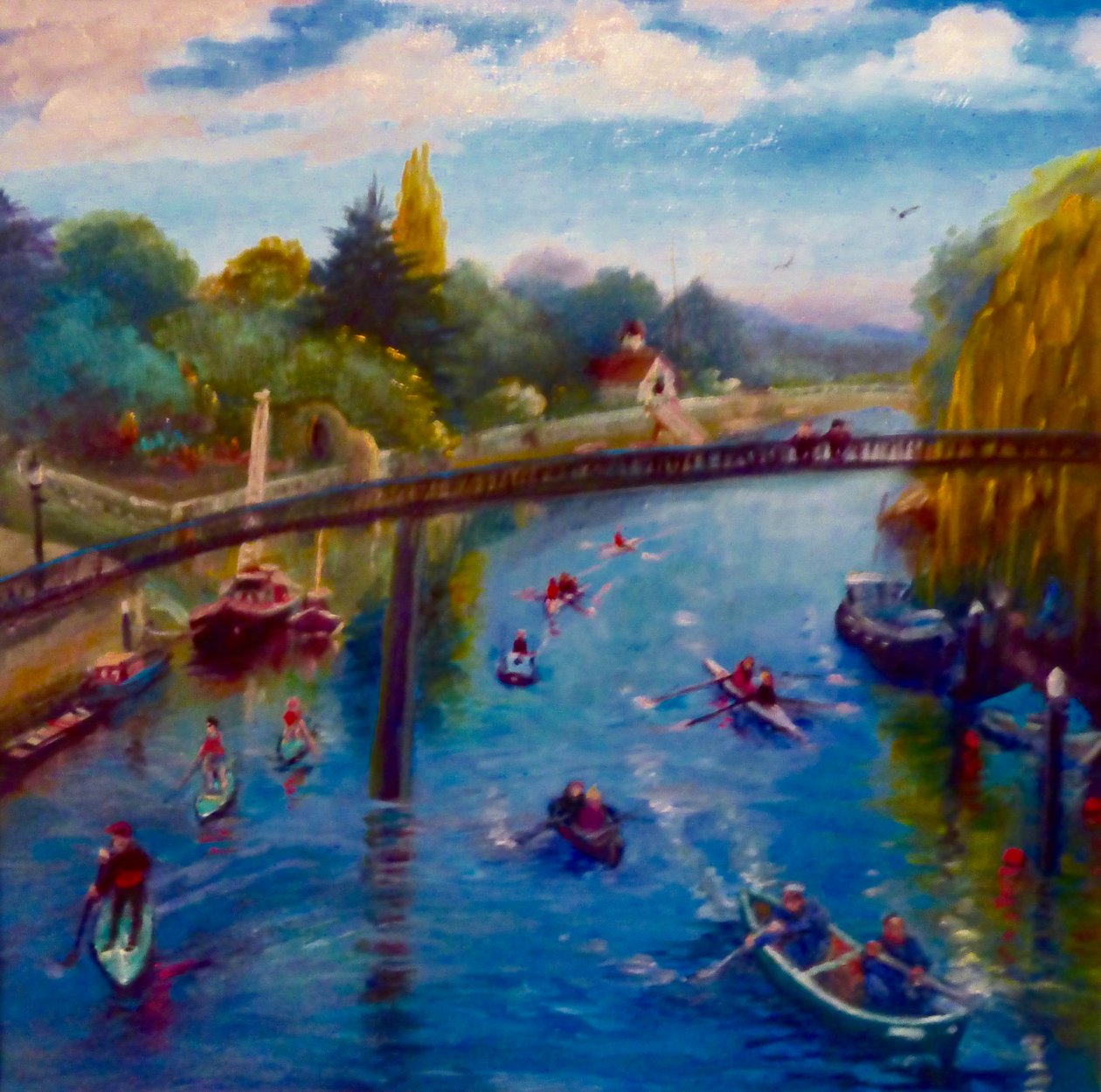 Twickenham na wodzie, 2019 autorstwa Lee Campbell