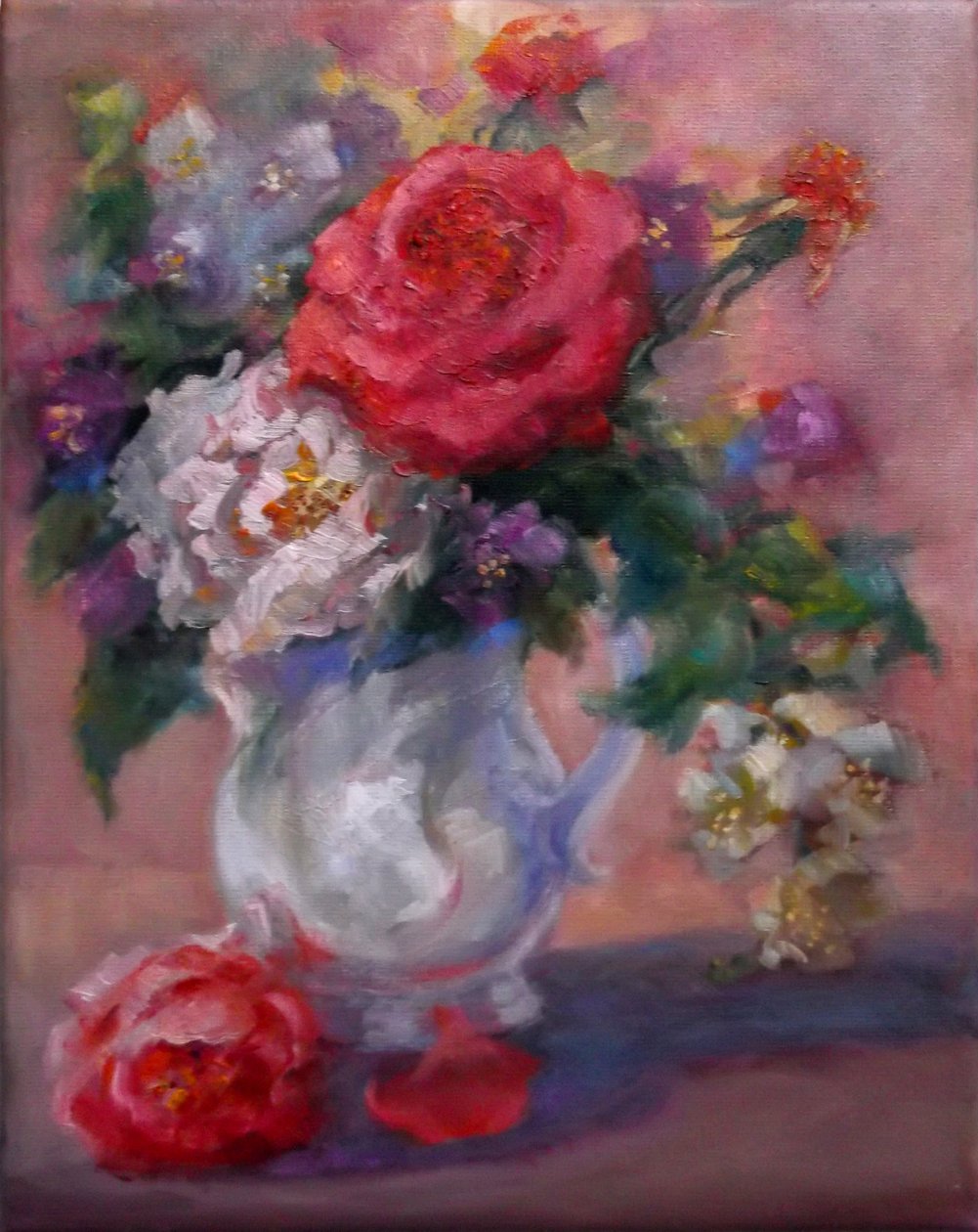 Biały dzban, 2016, autorstwa Lee Campbell