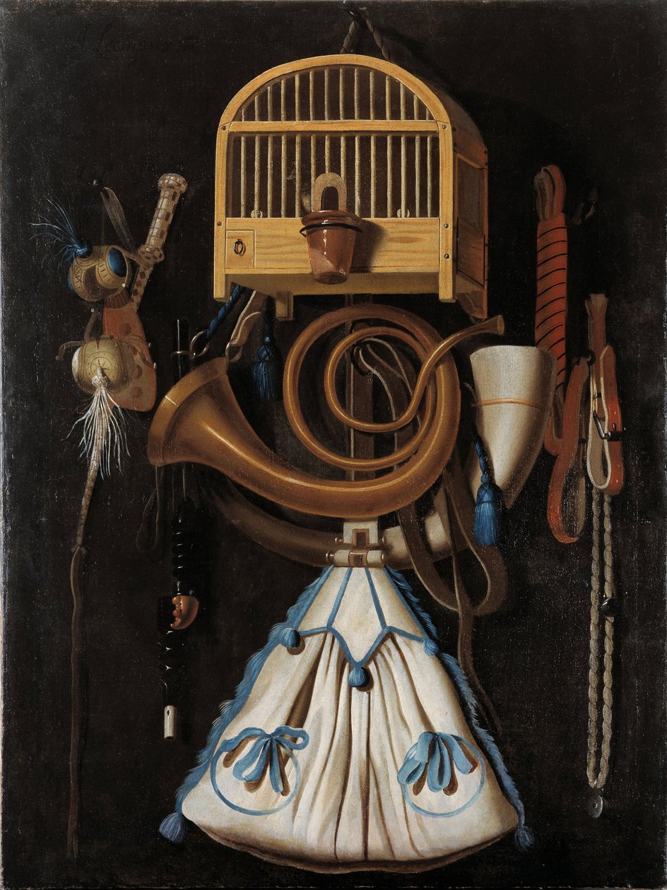 Sprzęt myśliwski, 1661 autorstwa Leemans