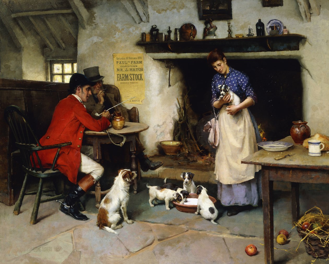 Piękno rodziny, 1895 autorstwa Leghe Suthers