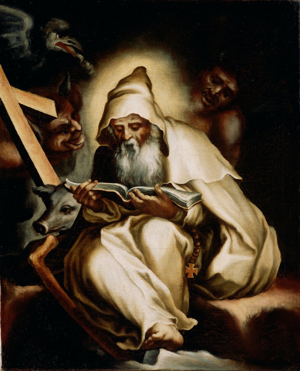 Kuszenie św. Antoniego, ok.1575 autorstwa Lelio Orsi da Novellara