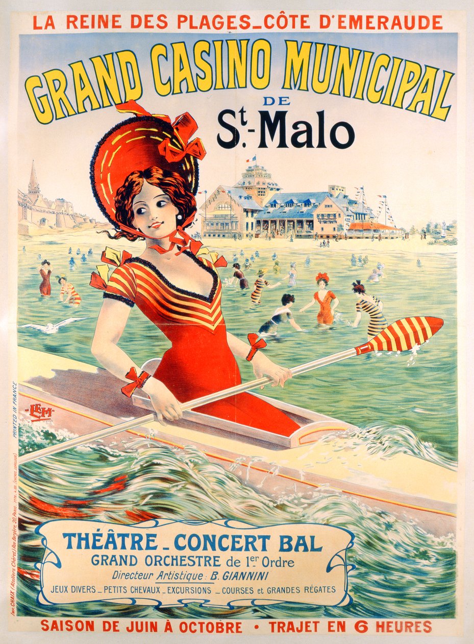 Plakat St. Malo autorstwa Lem Lem