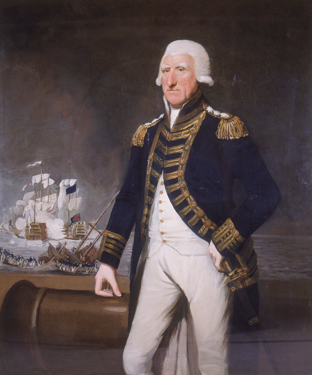 Samuel, pierwszy kaptur wicehrabiego, c1794 autorstwa Lemuel Francis Abbot