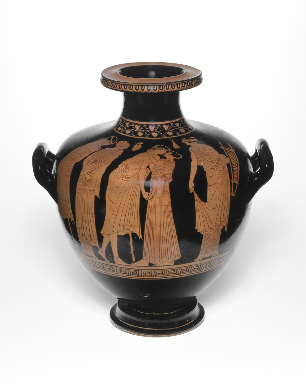 Hydria lub słoik na wodę, 460-450 pne autorstwa Leningrad Painter