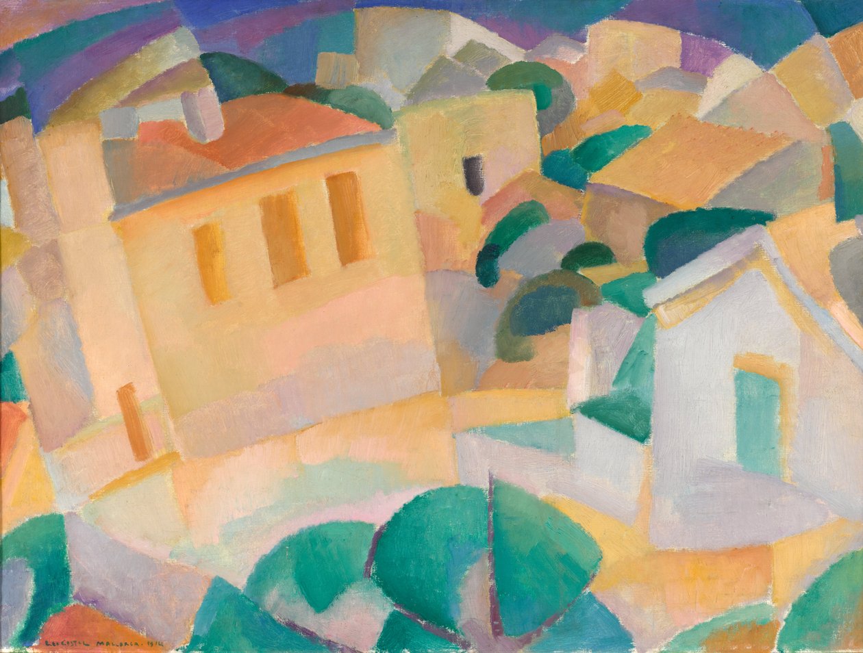 Majorka, Land autorstwa Leo Gestel