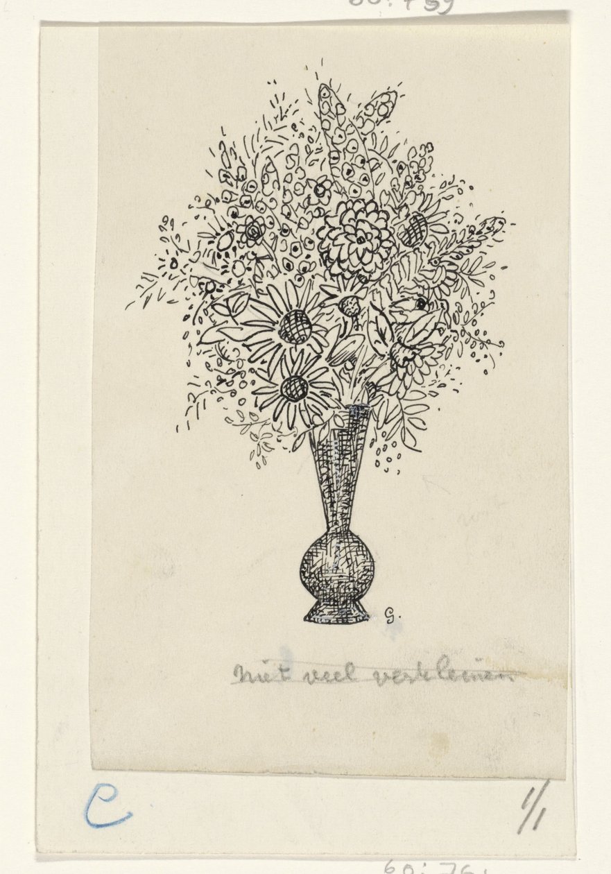 wazon autorstwa Leo Gestel (signed by artist)