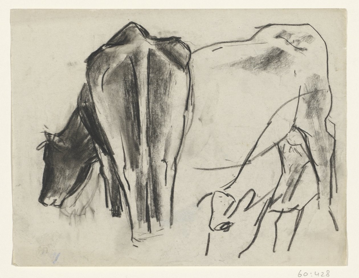Trzy krowy autorstwa Leo Gestel