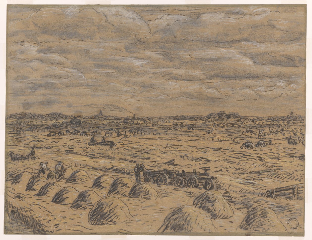 Eembrugge (tytuł na obiekcie) autorstwa Leo Gestel