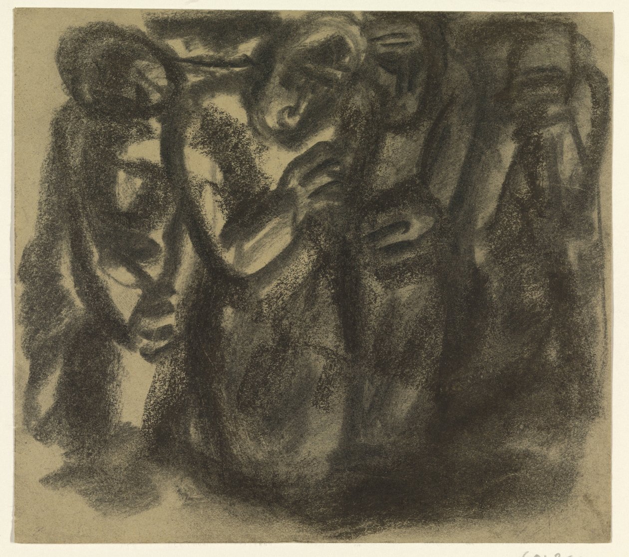 Grupa ludzi autorstwa Leo Gestel
