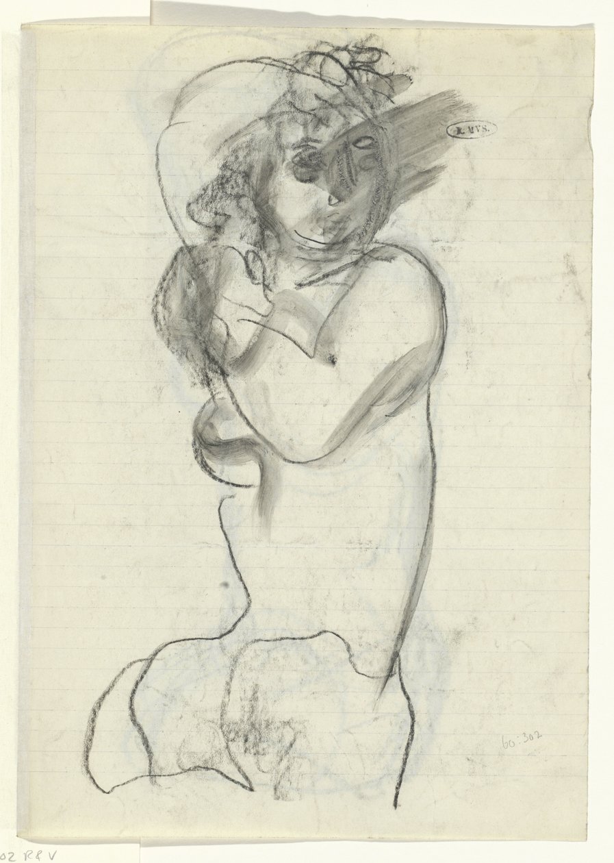 naga kobieta autorstwa Leo Gestel