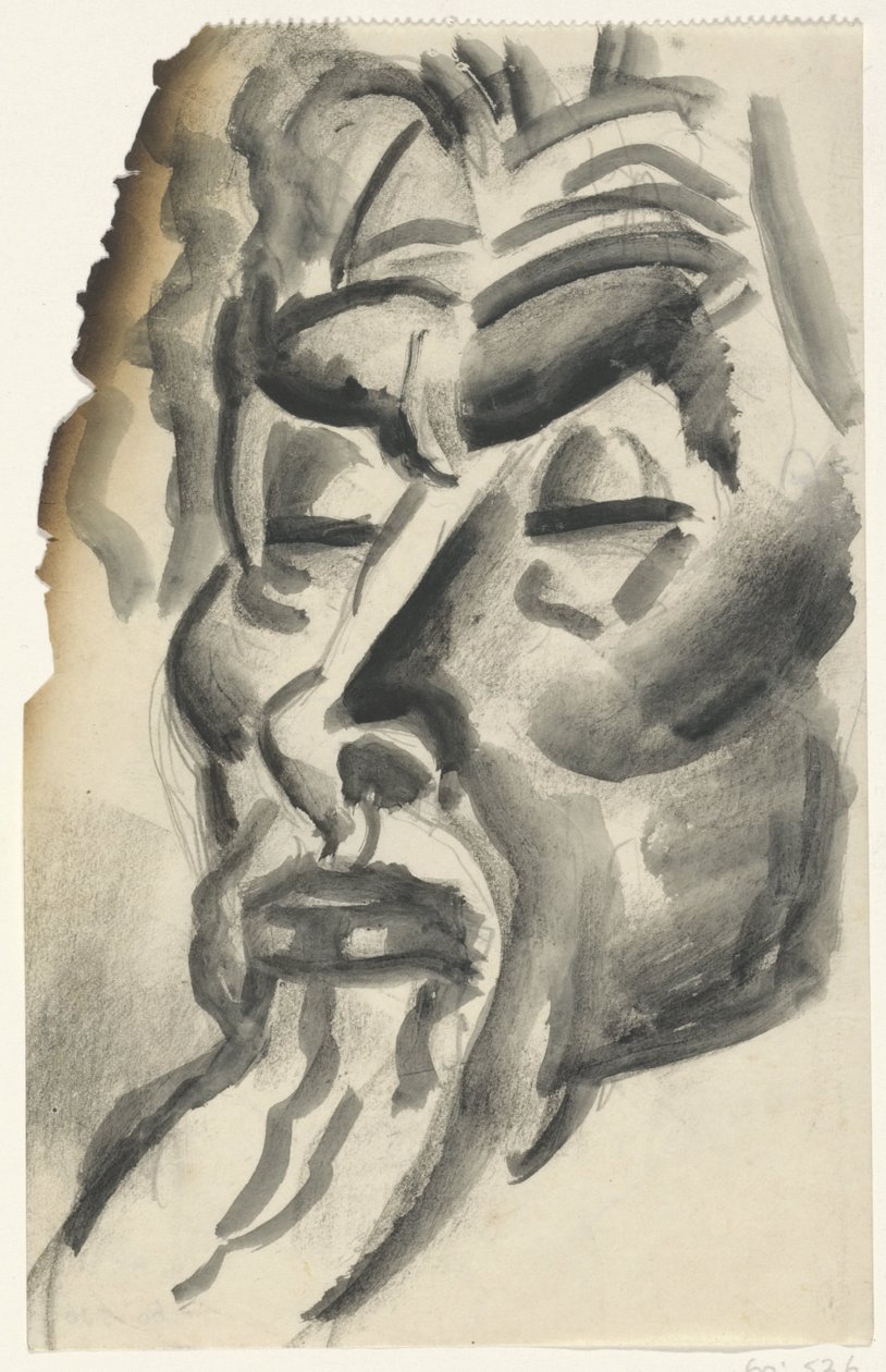 Portret Jana Tooropa autorstwa Leo Gestel