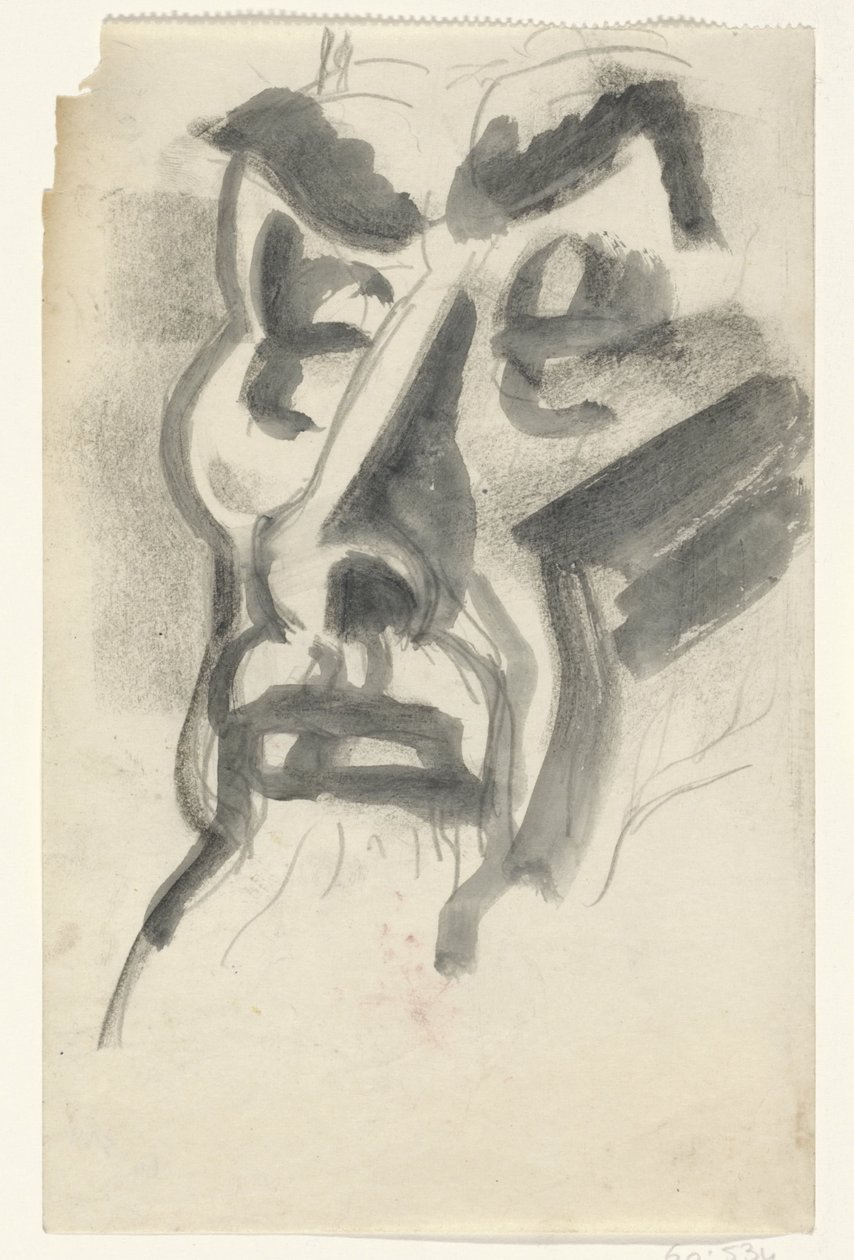 Portret Jana Tooropa autorstwa Leo Gestel