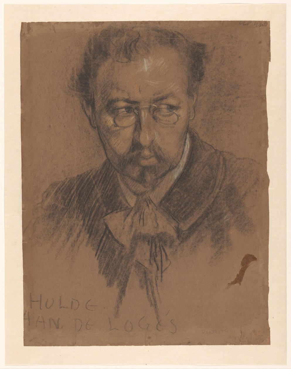 Portret Leenderta Adriaana Schilta autorstwa Leo Gestel