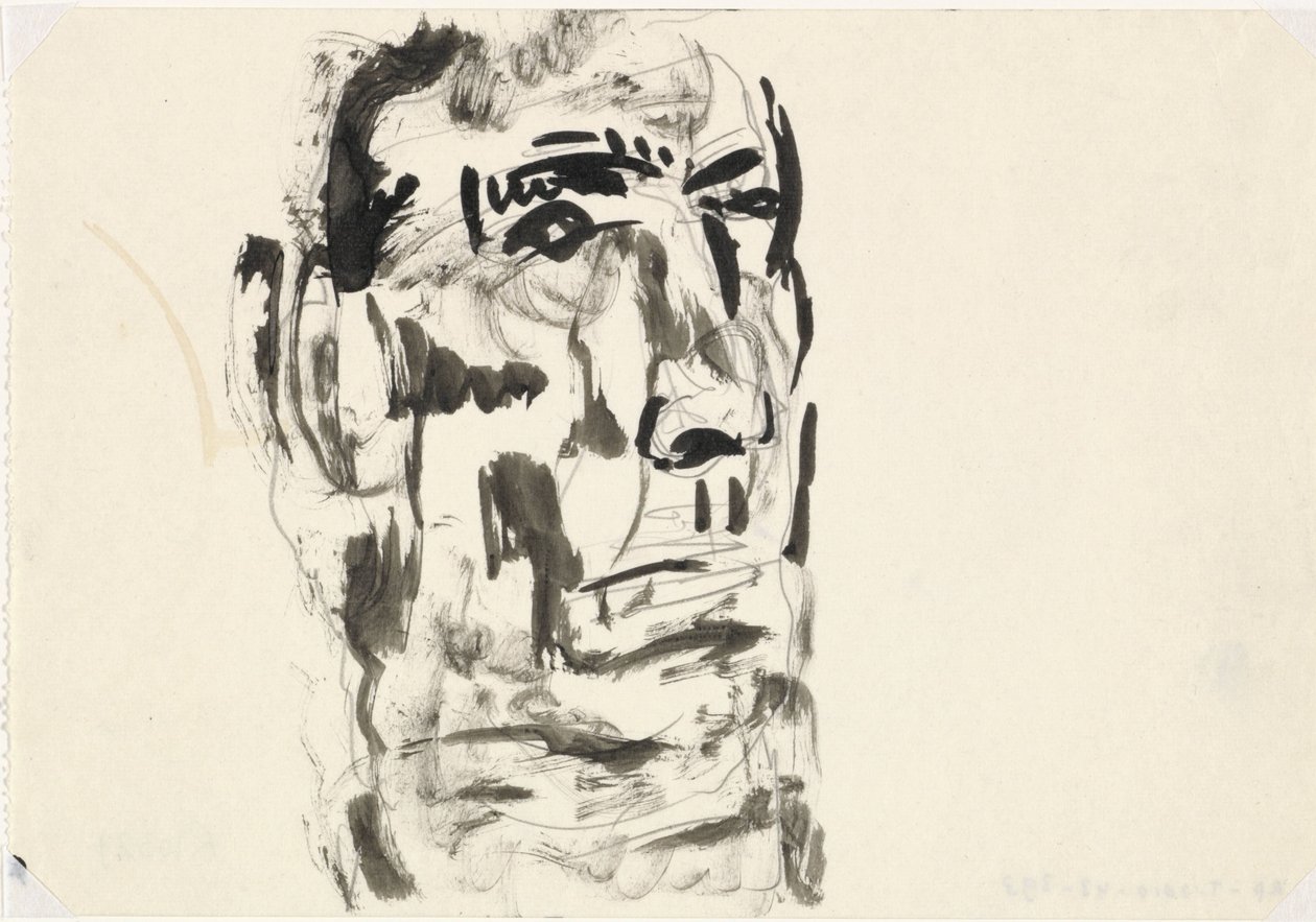 Portret mężczyzny Bez tytułu autorstwa Leo Gestel