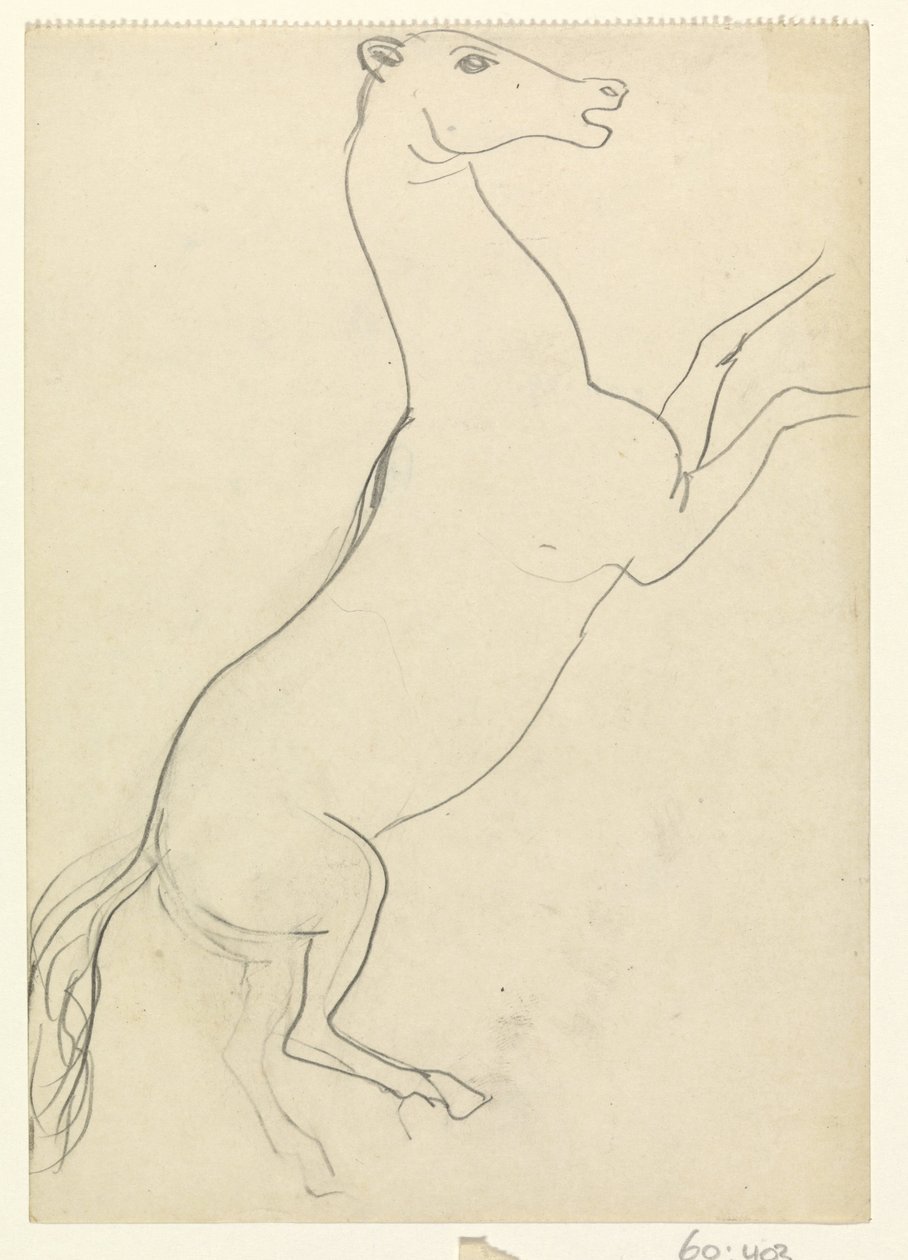 Hodowla konia bez grzywy autorstwa Leo Gestel