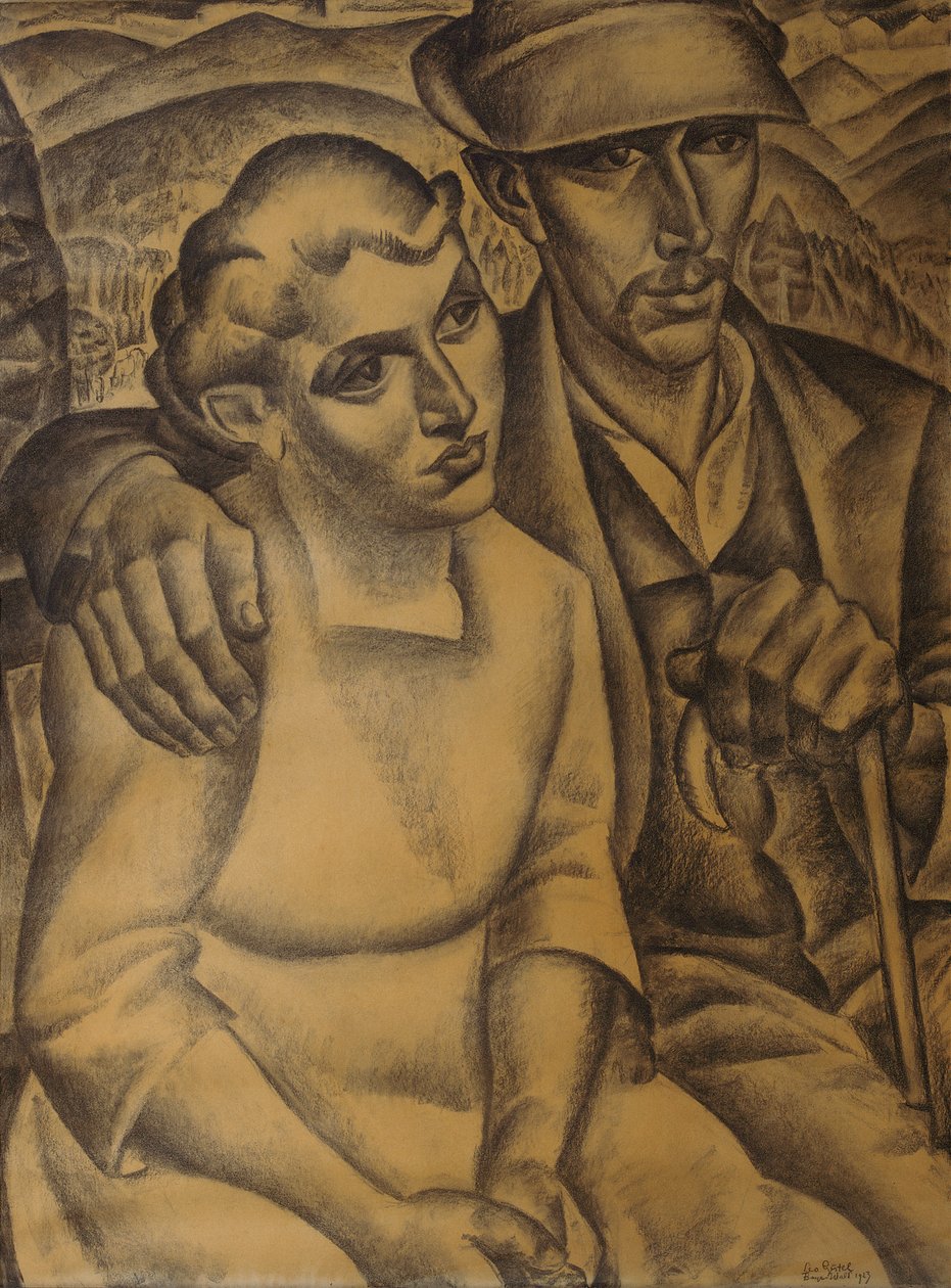 Narzeczona w Lesie Bawarskim autorstwa Leo Gestel