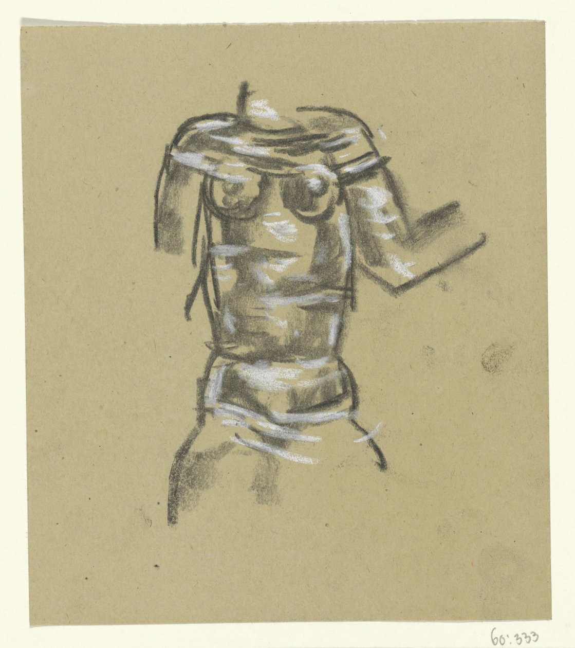Tors kobiety autorstwa Leo Gestel